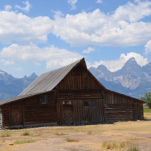 Mormon Row Barn Near Jackson Wyoming Teton National park